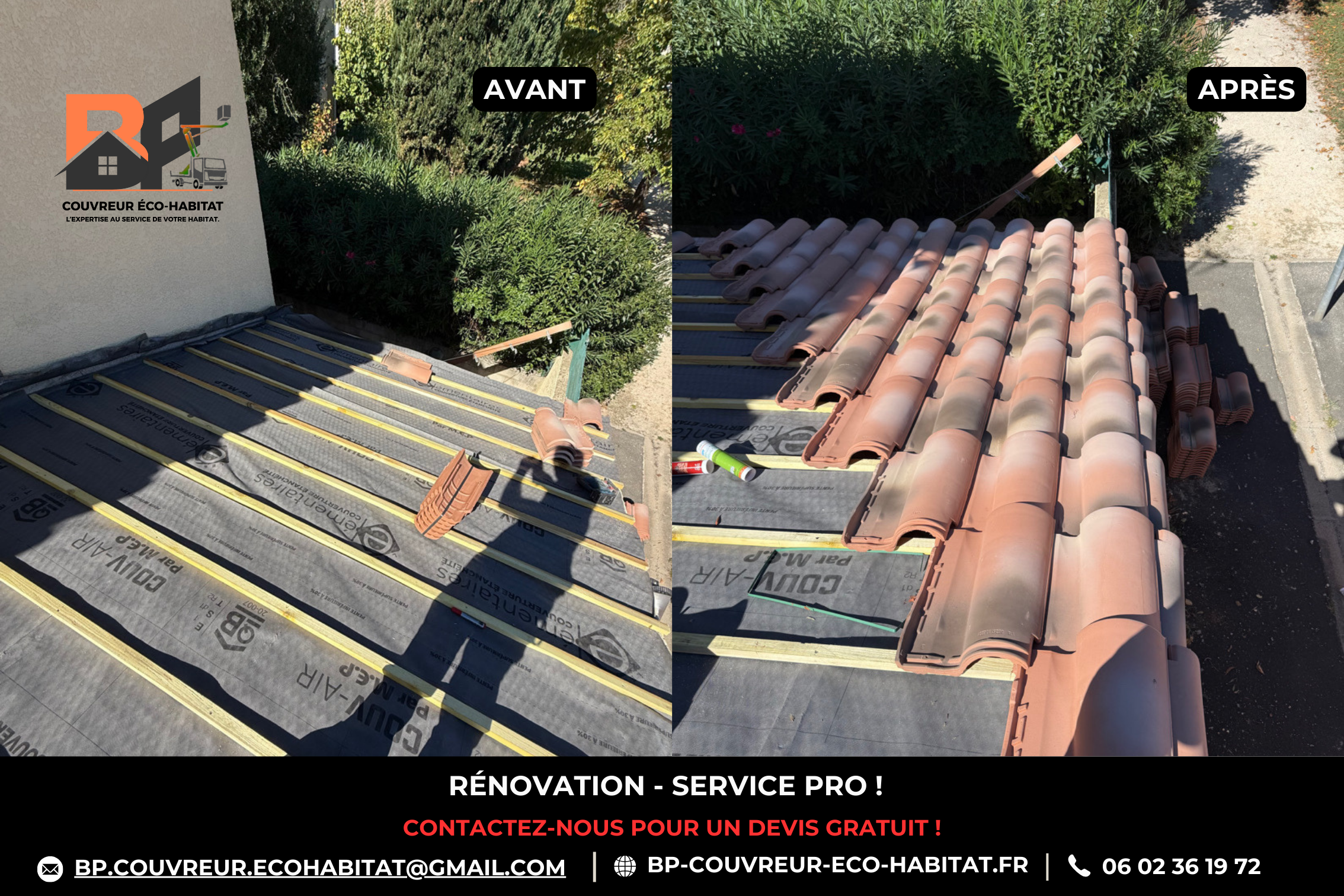 Couvreur en rénovation de toiture dans le Lot-et-Garonne