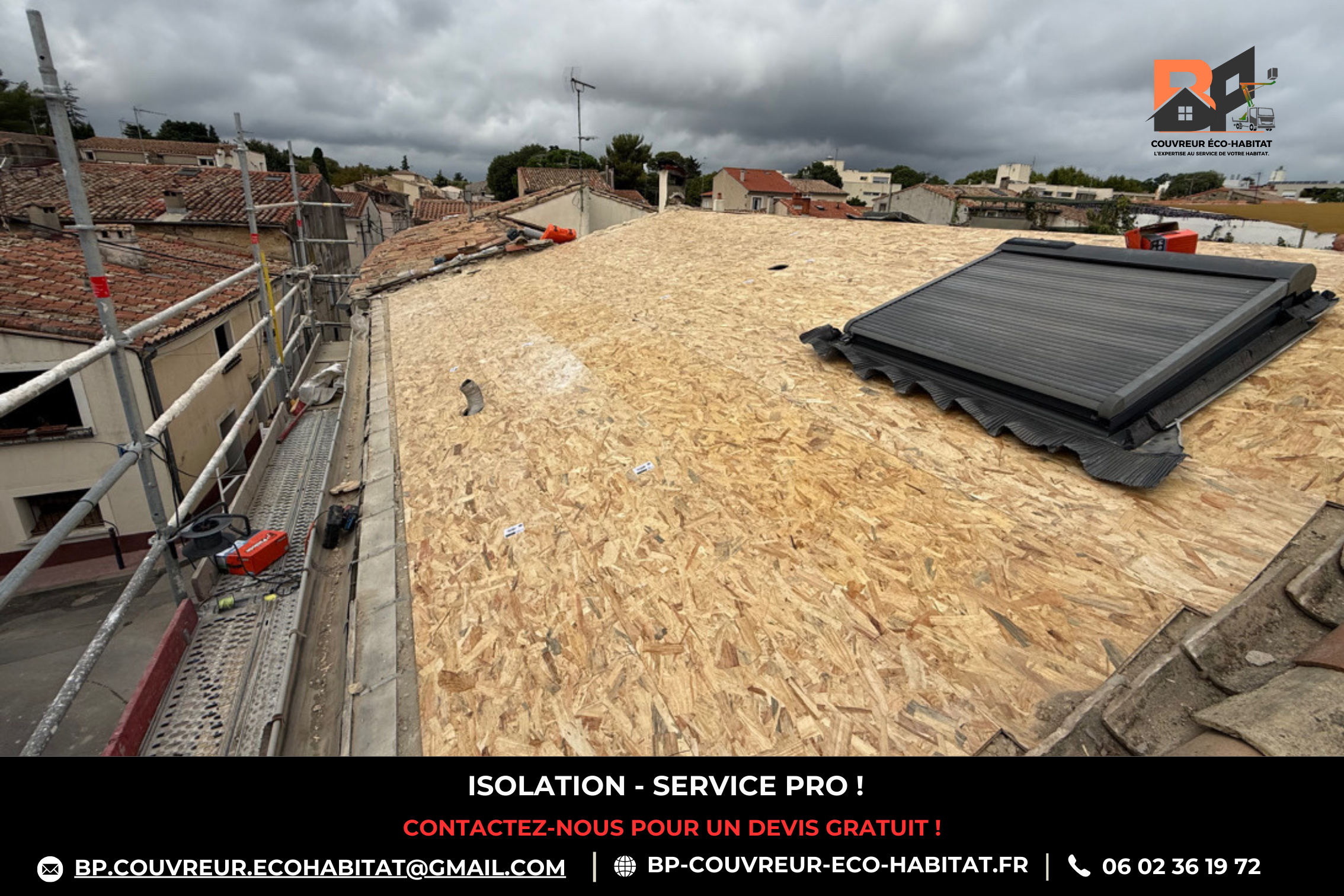 Travaux d’isolation de toiture dans le Lot-et-Garonne